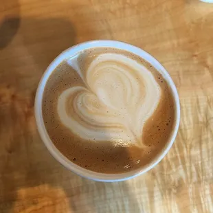 mocha w oat milk