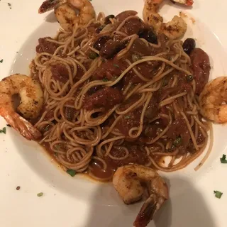 Shrimp Pasta Mediterranean