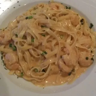 Spicy Shrimp Fettuccine