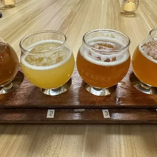  flight of beers