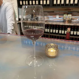 Wine on a chilly night