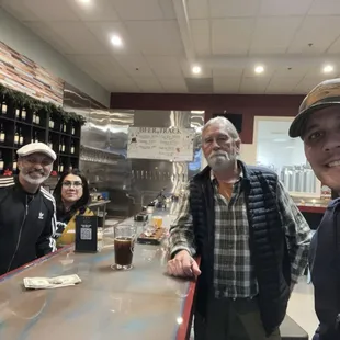 Renato and Rosa of 2 Tracks Cellars in Lancaster. Super friendly! This is a must visit! You will love it. The flights are great!!