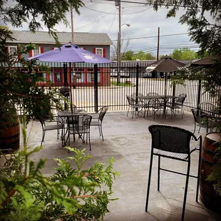 Join us on the patio.