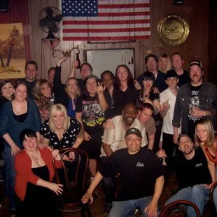 a first Friday crowd at the Two Way