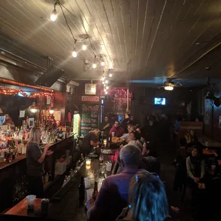 Here at Two Way Inn. 1870 built safe place to stay.Norris the ghost sightings. Never know when the big man will show up!