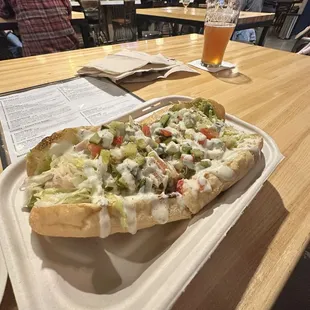 Freebird sandwich from bandwagon sandwich co