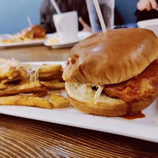 Korean Fried Chicken Sandwich