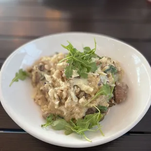 Filet Tips Mushroom Risotto