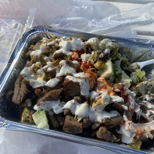Mix Shawarma Salad