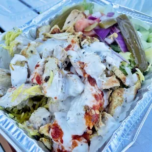 Chicken Shawarma Plate
