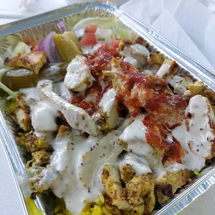 Chicken Shawarma Plate