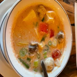 Tom Kha soup.