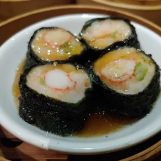 Seaweed Shrimp Roll (4) 日式紫菜卷