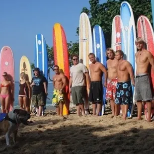 Surf Instructors at Ty Gurney Surf School