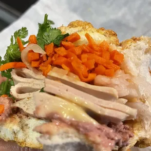 Fancy Pork with Pate Sandwich