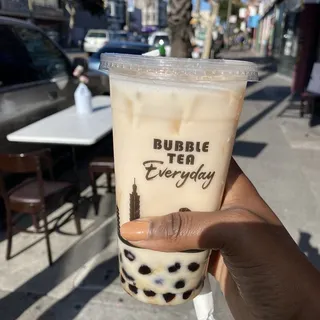 Mango Milk Tea or Ice tea