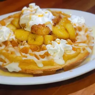 Banana Cream Waffle