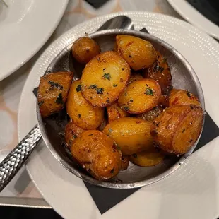 Duck fat potatoes