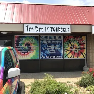 Outside location, easy to miss if you're not looking for it.