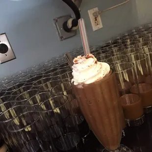 Come try our delicious Mocha smoothie!