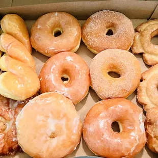 a box of doughnuts