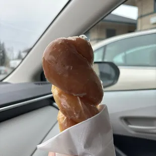 Glazed twist