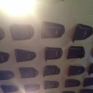 They have a think for crown. I kid you not their ceiling is coved with the crown royal bags!
