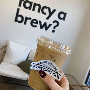 Lavender and pistachio latte; 10/10