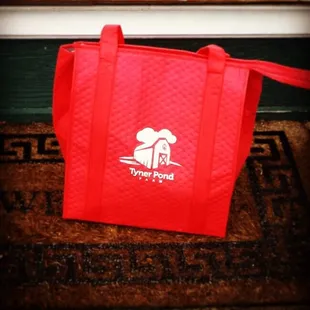 Our 1st Big Red Bag delivery!!