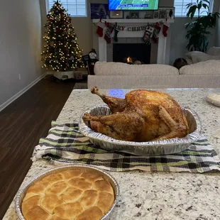 Pasture raised turkey