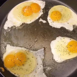 Double-yolk eggs!