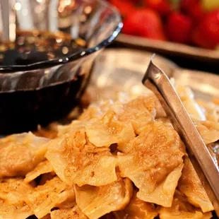 Pork &amp; Country Ham Potstickers