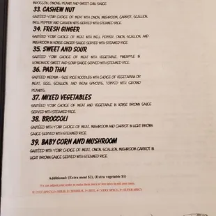 a menu for lunch specials