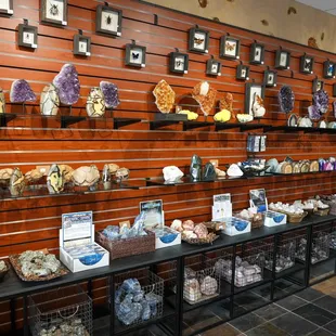 Crystals, geodes, minerals, and more available for sale