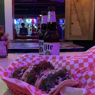 Miller Lites and Taco Tuesday
