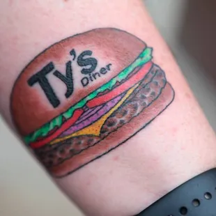 Ty&apos;s burger