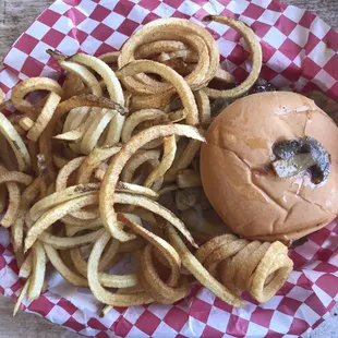 Mushroom Swiss Burger