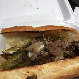 Philly cheesesteak