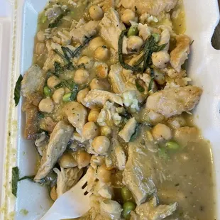 Green curry special