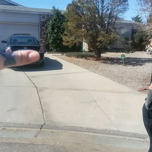 So you can see people smoking on the porch, from the street? Yeah OKAY Tyson!!!