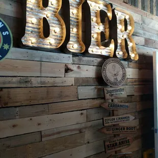 Bier sign, who doesn&apos;t love Jager?