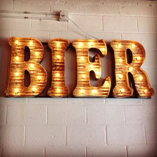 the word beer