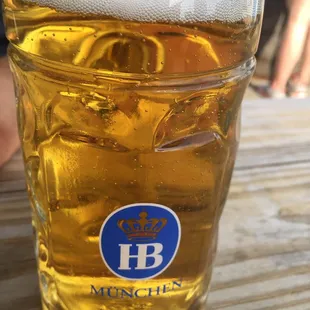 That&apos;s some Good German beer...