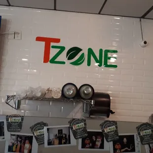 a sign for a restaurant