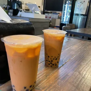 Thai Milk Tea honey boba