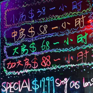 neon signs