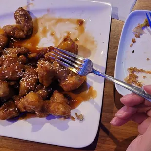 Sesame chicken