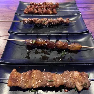 Pork Belly Skewers