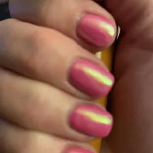 Manicure and pedicure. Perfect job