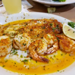 grilled fish, food